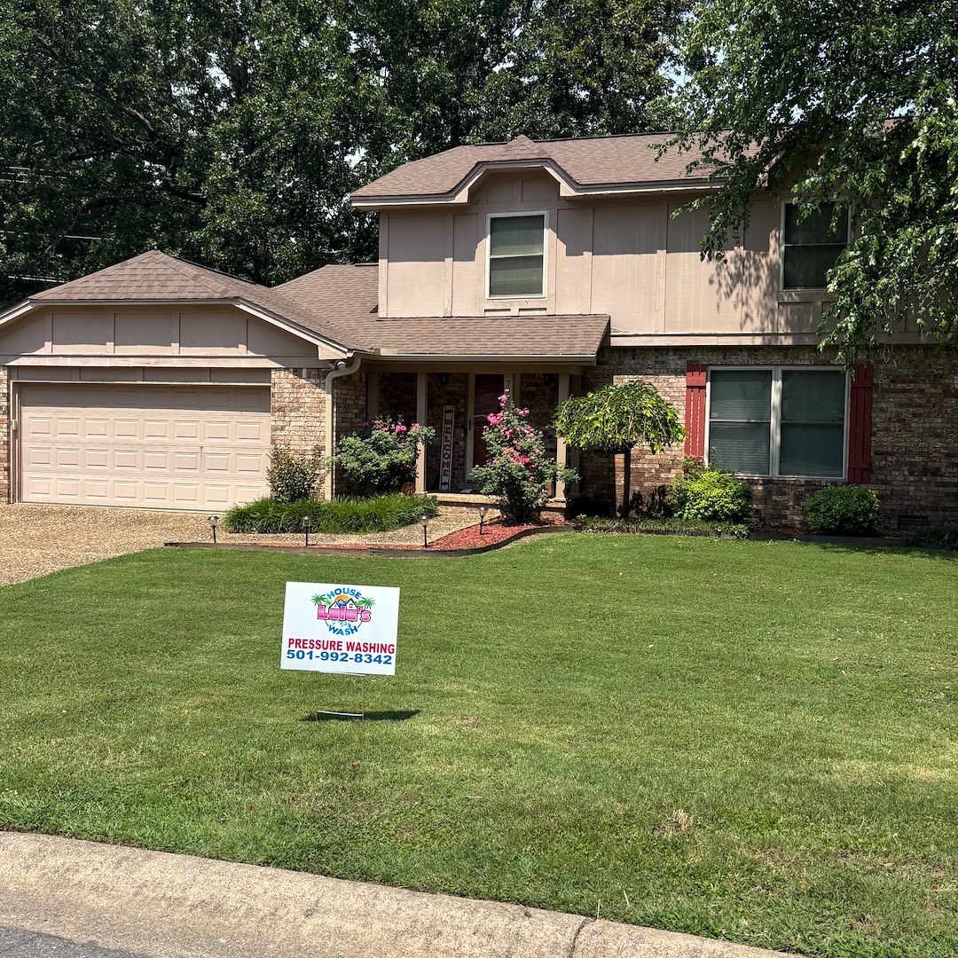 Perfect Brick Cleaning Performed in North Little Rock,Arkansas Thumbnail